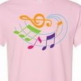 thumbnail image 4 of Inktastic Music Notes Musical T-Shirt, 4 of 5
