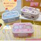 thumbnail image 3 of Sanrio Cinnamoroll Kuromi My Melody fiambrera calentable estudiante gran capacidad compartimentalizada ecológica Bento Box vajilla, 3 of 5
