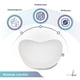 thumbnail image 2 of Almohada Luna Kids Memory Foam Individual 58 x 40 x 10 cm, 2 of 9