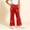 Red, variant on OGLCCG Girls' Shiny Metallic Flared Pants High Waist Hip Hop Dance Pants Wide Leg Disco Bell Bottoms Trousers(Hot Pink,7-8Years)