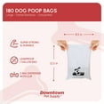thumbnail image 3 of Downtown Pet Supply Dog Poop Bags, Free Poop Bag Holder, Pastel Rainbow, 180 Bags, 3 of 9