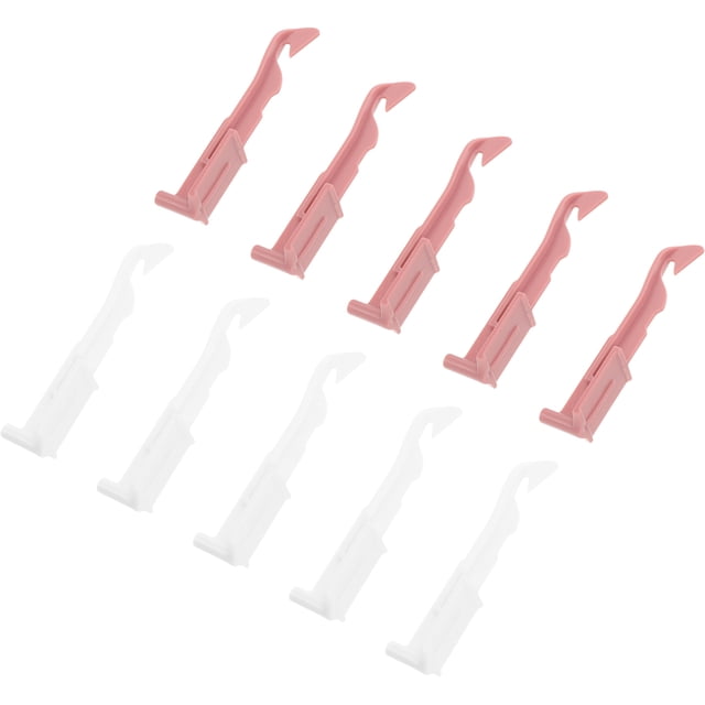 BESTYASH 10Pcs Plastic Knitting Machine Needles Assorted Color for Weaving Compatible with Hand Crank Machines