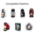 thumbnail image 2 of Yeacher Porte-Capsules de Café en Acier Inoxydable Accessoire de Machine à Café Réutilisable Simple Pratique Rapide Outil de Préparation de Café Compatible avec DOLCE GUSTO EDG606 DOLCE GUSTO EDG466 Genio2 D, 2 of 6