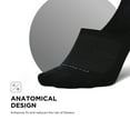 thumbnail image 5 of Feetures Elite Light Cushion Invisible Socks - Anti-Slip Sport Sock Liner with Targeted Compression - Black, S (1 Pair), 5 of 8