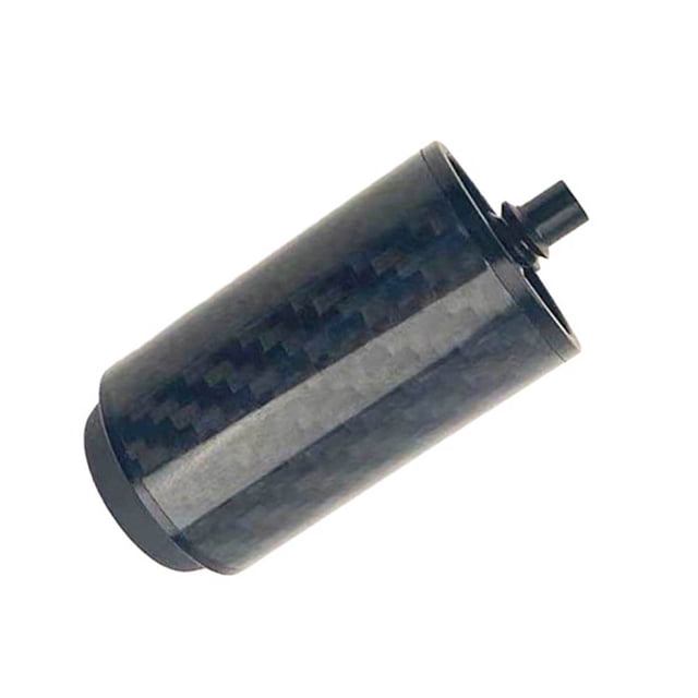 Mosiee Extension de Queue de Jardin Extérieure Durable Poignée Arrière Fibre de Carbone Noire Pièces de Connexion Remplacement de Piscine Ultra Léger