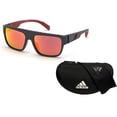 thumbnail image 2 of Adidas SP0037 02L 59MM Matte Black/Roviex Mrror Navigator Sunglasses for Men + BUNDLE With. Designer iWear Complimentary Eyewear Kit, 2 of 4