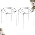 thumbnail image 1 of HINTRMENT 2Pack Fryer Baking Rack 12.7x5.5in Silver Round Stainless Steel for Housewife Use, 1 of 7