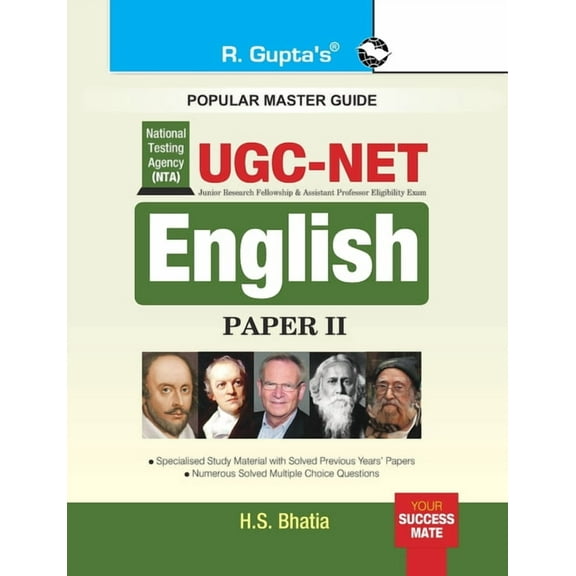 UGC-NET English (Paper II) Exam Guide, (Paperback)