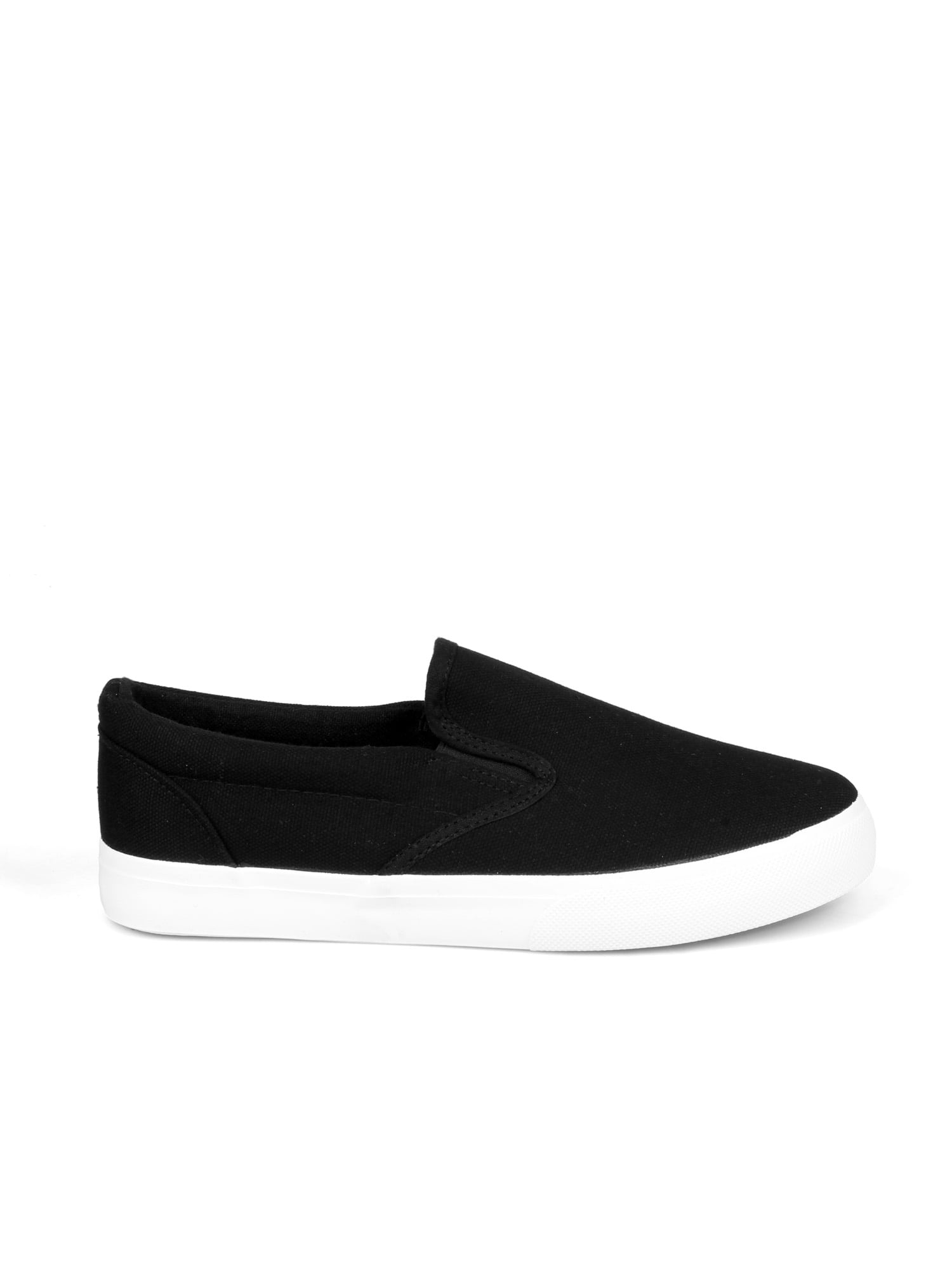 Slip On Women's Canvas Sneakers in Black