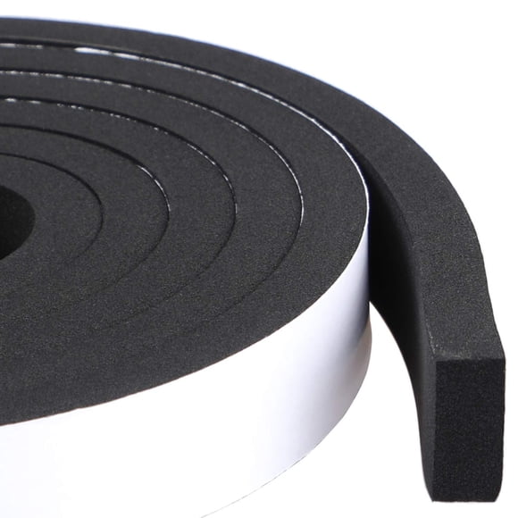 Cinta de espuma MXCELL, tira de sellado impermeable de neopreno CR de 1 cm x 2,6 cm x 4 m