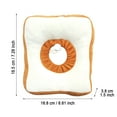 thumbnail image 4 of Puppy Collars Recovery Collar - Cotton Bread Shape Collar for Cats/Dogs, Prevent Licking/Scratching Wounds, 4 of 8