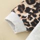 thumbnail image 4 of Gibobby Mameluco para niña Bebé recién nacido bebé Unisex algodón leopardo otoño manga larga mono sudadera ropa(A, 12-18 Meses), 4 of 5