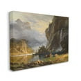 thumbnail image 3 of Stupell Industries Indians Spear Fishing Classic Albert Bierstadt Painting Painting Gallery Wrapped Canvas Print Wall Art, Design by one1000paintings, 3 of 7