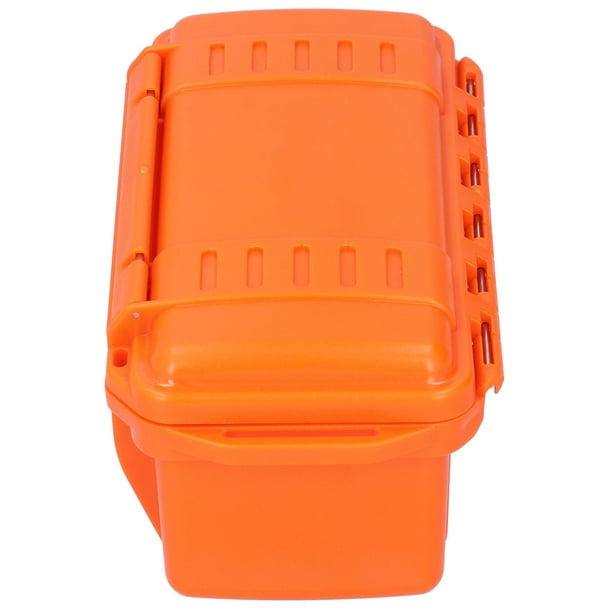 Tool Box, Tool Storage Case Light Weight Orange Waterproof Portable For  Travel For Camping For Fishing 