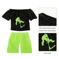 thumbnail image 4 of Fingertip Clothes Set Finger Pants T-shirt Scooter Skateboards Tools Outfit Accessories for Kids Children Toy Game, 4 of 9