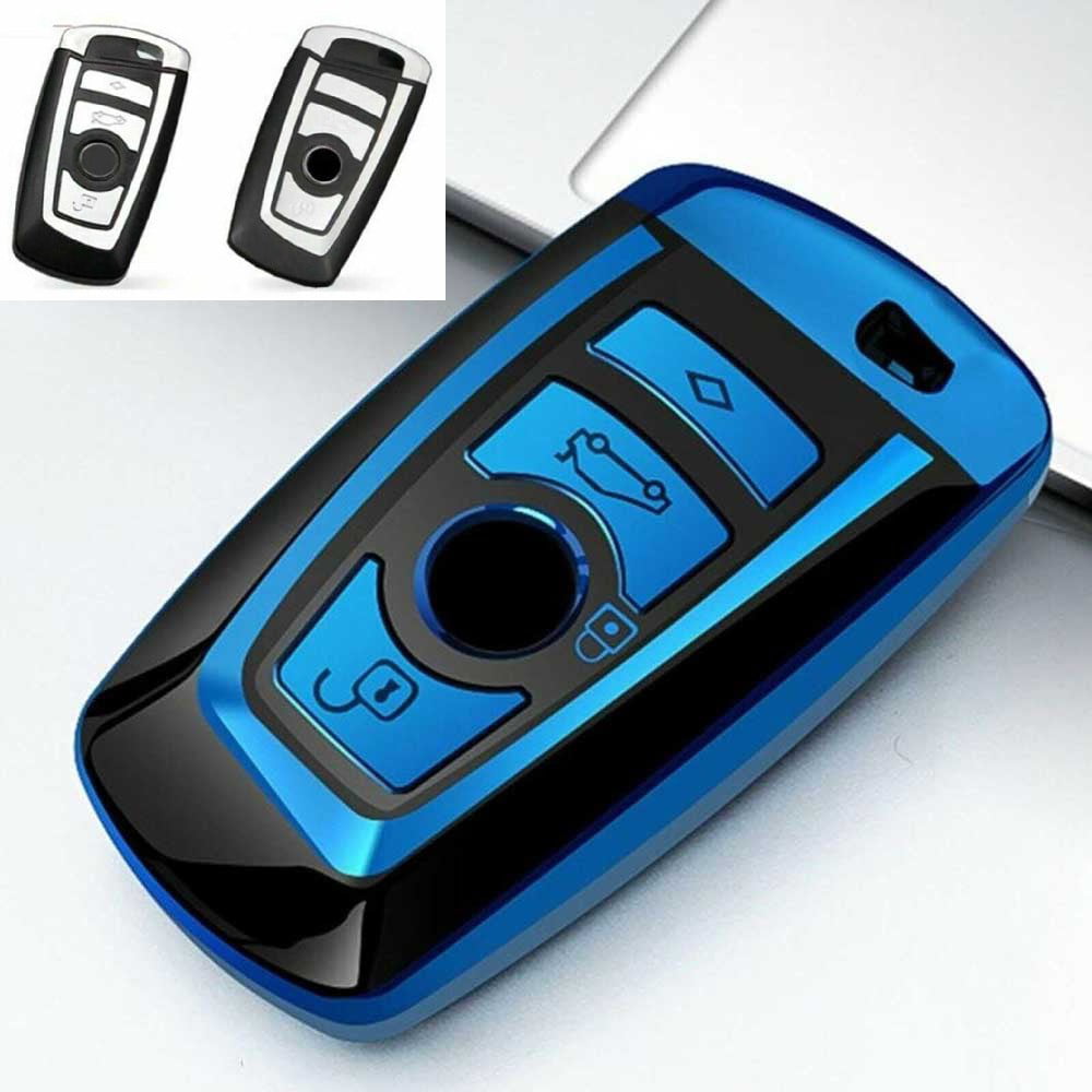 Red TPU Car Remote Key Fob Cover Case For BMW 1 3 5 6 7 Series X1 X3 X5