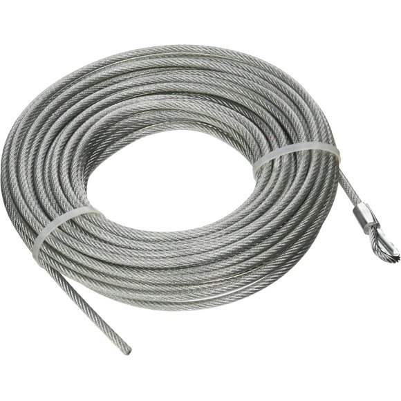 Rollo de amarre de cables galvanizado con revestimiento de vinilo de 3,2 mm x 15 m