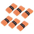 thumbnail image 1 of Banda de repuesto para raqueta de bádminton, tenis y squash, que absorbe el sudor y los impactos. naranja, 1 of 8