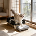 thumbnail image 5 of Stainless Steel Cat Litter Box with High Sides and Step Platform for Small Cats, Nonstick Easy Clean Resistant Pan with Matching Litter Scoop, 5 of 6