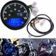 thumbnail image 5 of Velocímetro Universal NQ para Motocicleta Pantalla digital LCD 12V Medidor de combustible, 5 of 5