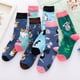 thumbnail image 3 of Calcetines de moda creativos de tubo medio, calcetines de moda con animales en forma de estrella, calcetines de moda urbana para hombres y mujeres, 3 of 6