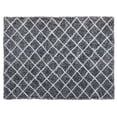 thumbnail image 3 of Chesapeake Microfiber Polyester Shag Denim Maximo Diamond Area Rug (5'x7'), 3 of 6