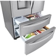 thumbnail image 5 of LG 22 cu ft. Smart Counter Depth Double Freezer Refrigerator with Craft Ice(TM) - LRMXC2206S, 5 of 13