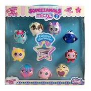 Squeezamals, Micro Series 3 10-Pack, Collectible Animals Scented Soft Cute Slow Rise with Mystery Included (Styles/Assortments Vary)