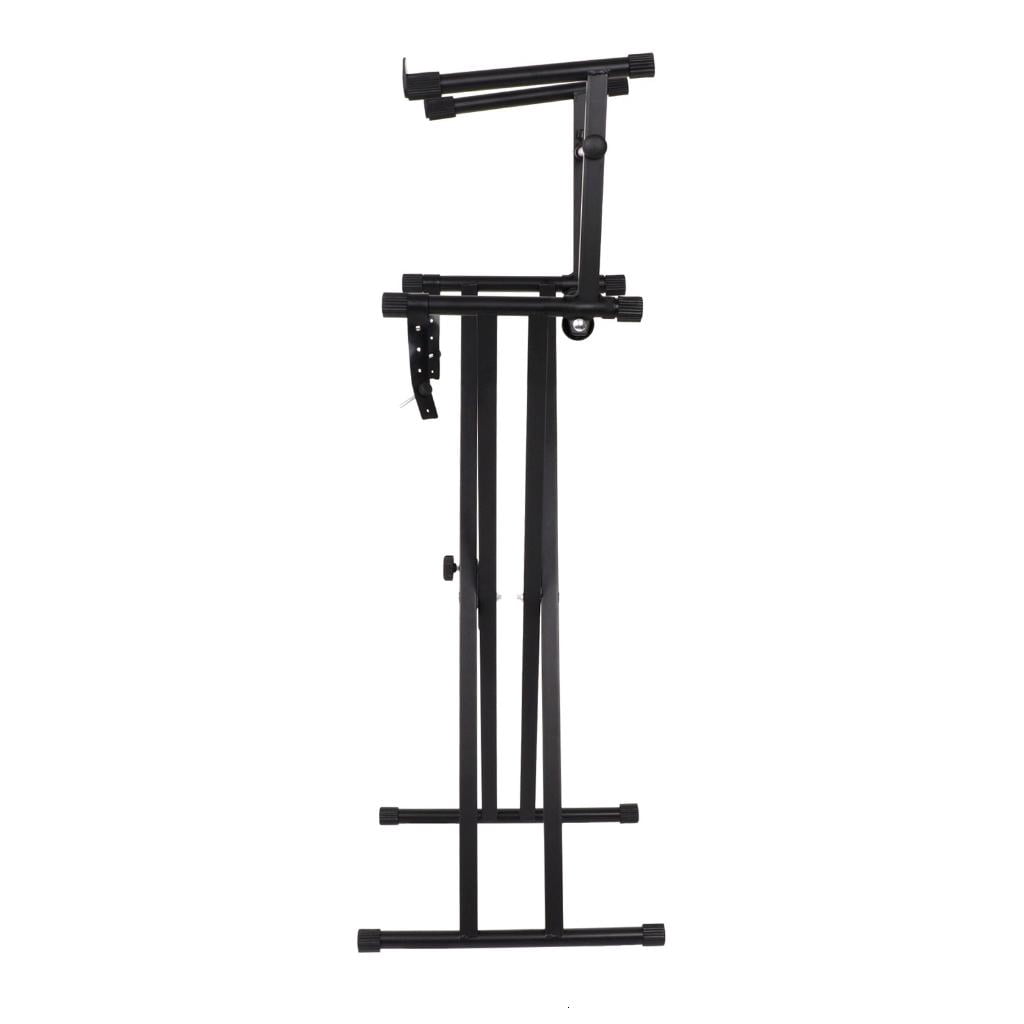 CEORPER Electric Piano Rack Musical Keyboard Extension Stand Detachable Piano Stand