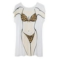 thumbnail image 2 of 2 piezas BLESIY mujer hawaiano Casual cubrir broma, 2 of 8