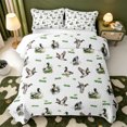 thumbnail image 2 of Manfei Flying Mallard Duck Twin Quilt Set,Farmhouse Cabin Twin Coverlet Set,2-Piece,1 Bedspread and 1 Pillowcase, 2 of 7
