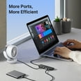 thumbnail image 4 of UGREEN USB 3.0 Hub, 4-Port USB-A Docking Station for Laptop, Desktop, Phone, Tablet , 5Gbps Data Transfer, Plug and Play, 4 of 8