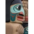 thumbnail image 2 of Paulson, Don 17x24 White Modern Wood Framed Museum Art Print Titled - USA, Washington State, Jamestown Totem art PR, 2 of 4