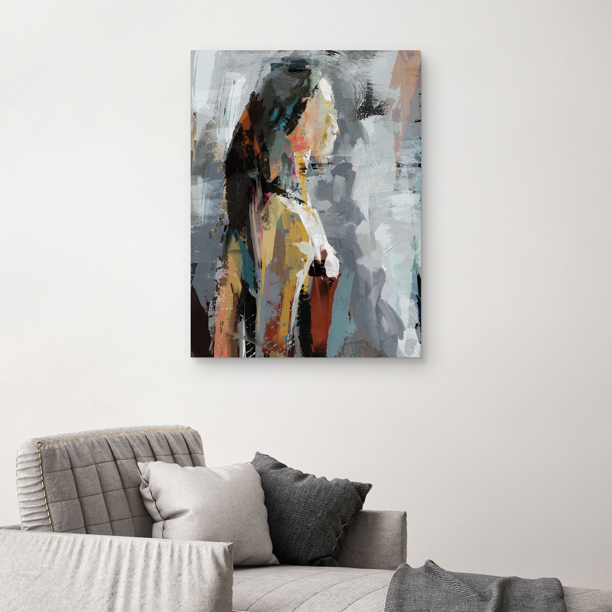 Reflective II by Studio Arts Canvas Art Print
