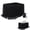 Black1, variant on Tulle Table Skirt for Wedding Birthday Party, Elegant Mesh Table Cover for Rectangle & Round Tables, Perfect for Buffet Banquet Graduation Decorations Black 110.84x29.92 Ich (1Pcs)