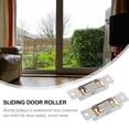 thumbnail image 3 of ifundom 1Set Cabinet Sliding Roller Set Stainless Steel Copper Sliding Wheel with Screws for Doors, 3 of 6