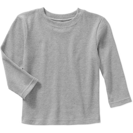 Garanimals Baby Toddler Boys' Long Sleeve Solid Thermal Tee Shirt ...