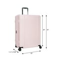 thumbnail image 5 of btL 28-inch Checked Expandable Hardside Upright Luggage With 360-Spinner Wheels and Divider Pockets, Rose Smoke, 5 of 21