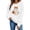 White, variant on Hulanddfd Womens Sweatshirt Pink Ghost Pumpkin Print Pullover, Cute Bow Graphic Crewneck Long Sleeve Top, Halloween Casual Sweater