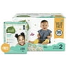 Free Seventh Generation Sensitive Baby Wipes (256 ct) with Animal Prints Diaper Size 2, 12-18 lbs (96 ct)