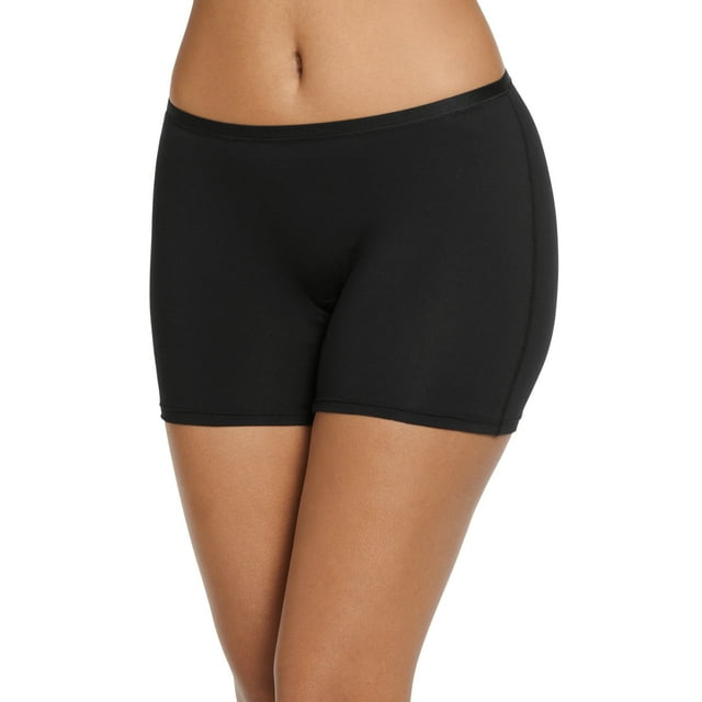 Jockey Culotte Boxeur pour Femmes Worry Free en Coton Extensible, Absorption Modérée