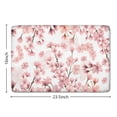 thumbnail image 5 of Pioneer Flower Floral Print Flannel Non Slip Door Rugs,Washable Door Mats Indoor,Decorative Door Mats,Dirt-Resistant and Absorbent Doormat for Entrance,Bedroom,Kitchen,Bathroom,23.5"x16", 5 of 5