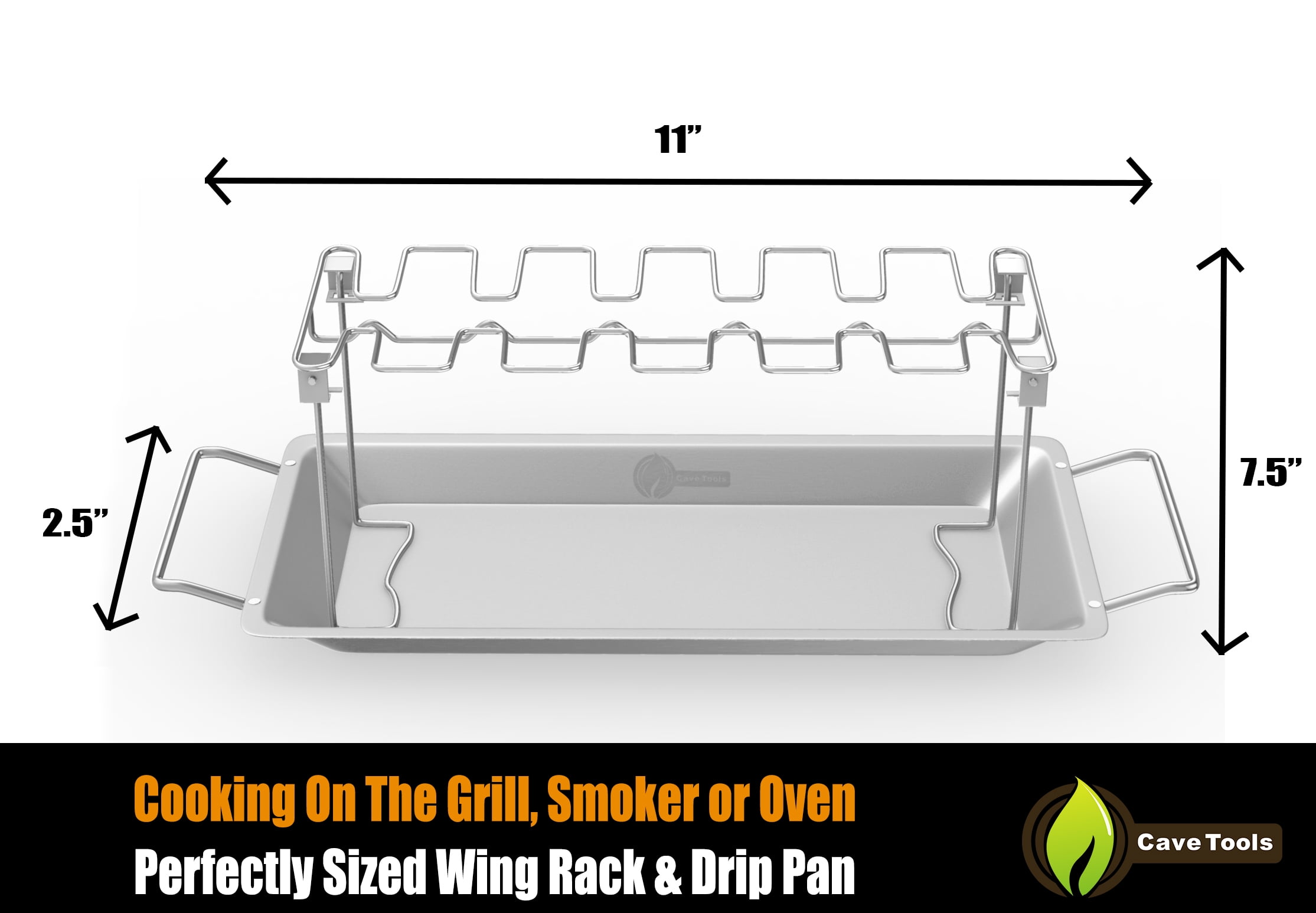 Chicken Wing Leg Rack Tool for Oven Stainless Steel Vertical Stand in BBQ parts
