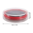 thumbnail image 3 of Shisuyan Small Round Inkpad Multi-use Ink Pad Tool Round Document Stamp Pad File Stamp Pad, 3 of 8
