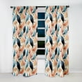 thumbnail image 2 of Designart "Soaring Elegance" Abstract Blackout Curtain Single Panel, 2 of 4