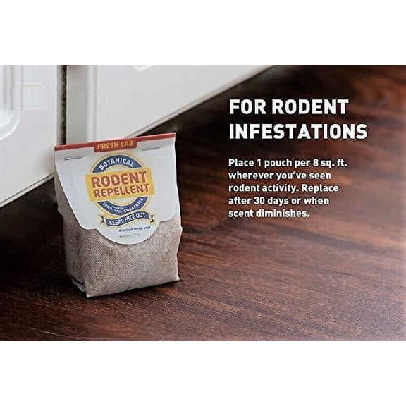 Fresh Cab (3 BOXES) Botanical Rodent Repellent - B1PMFCS12,3
