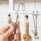 thumbnail image 4 of Estante de almacenamiento con Clip de gancho, soporte para cocina y baño, acero inoxidable, multiusos, 8 Uds., 4 of 4