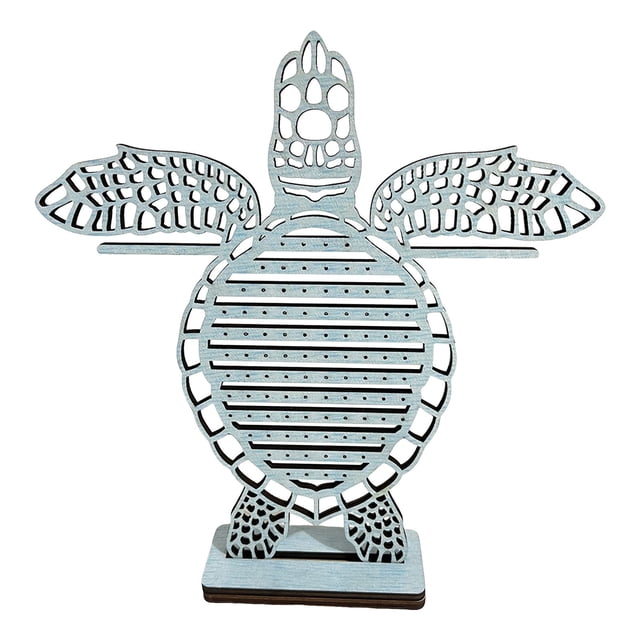Turtle Earrings Jewelry Display Rack Storage Rack Wooden Jewelry Storage Rack