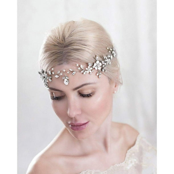 Vintage wedding outlet hair vines