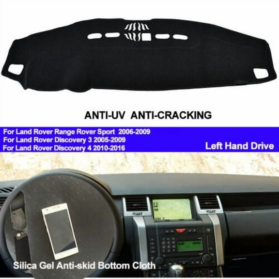 For Land Rover Discovery LR3 2005-09 LR4 10-16 Dash Mat Dashboard Cover No-Slip